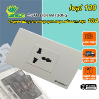 Mặt công tắc ổ cắm điện âm tường winsun bộ công tắc ổ cắm nhựa chống cháy