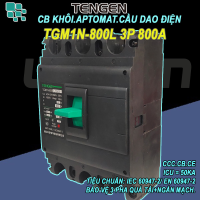 CB khối MCCB aptomat cầu dao điện 3P 350~800A A Tengen