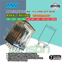 Rơ le trung gian 8 Chân 14 Chân dẹp nhỏ