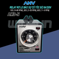 Relay Rơ le báo sự cố tốc độ ANV AMD-N