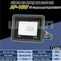 Đèn Pha Led Mini Hạt SMD Ngoài Trời 10w 30w 50w 100w 200w IP66