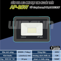 Đèn Pha Led Mini Hạt SMD Ngoài Trời 10w 30w 50w 100w 200w IP66