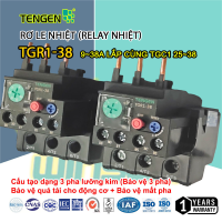 Rơ Le Nhiệt (Relay nhiệt) Tengen TGR1-38
