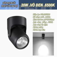 Đèn Rọi ngồi 12W 20W cố định 360° BH: 2 năm ( 1 đổi 1 )