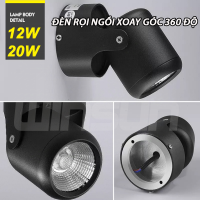 Đèn Rọi ngồi 12W 20W cố định 360° BH: 2 năm ( 1 đổi 1 )