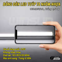 Bóng đèn LED Tuýp nhôm-nhựa T8 9W 0,6M 18W 1,2M  Ánh sáng trắng. BH 2 năm ( 1 đổi 1 )