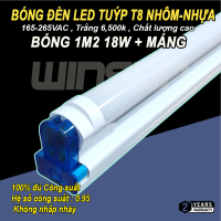 Bóng đèn LED Tuýp nhôm-nhựa T8 9W 0,6M 18W 1,2M  Ánh sáng trắng. BH 2 năm ( 1 đổi 1 )