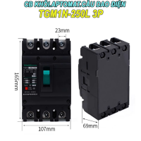 CB khối MCCB aptomat cầu dao điện 3P 160~250A Tengen