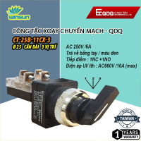 Công tắc xoay chuyển mạch 2, 3 vị trí QDQ CT-B Ø25mm 