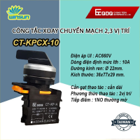 Công tắc xoay chuyển mạch 2,3 vị trí QDQ CT-KP Ø22 