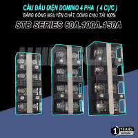 Cầu Đấu Điện Domino 60A.100A.150A.200A Terminal 3P/4P - kiểu Hàn Quốc