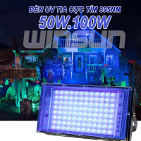 Đèn LED UV 50W.100W tia cực tím 395nm đèn sấy keo UV, Đèn UV sấy keo, Đèn UV sấy resin, Đèn UV mạnh có phích công tắc