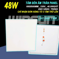 Tấm đèn âm trần panel 600x600 48W. Ánh sáng trắng. BH: 2 năm ( 1 đổi 1 )