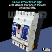  Cầu dao điện Aptomat 3 pha 80A 100A CB KHỐI MCCB 
