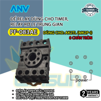 Đế Relay dùng cho timer, relay rơ le trung gian