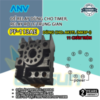 Đế Relay dùng cho timer, relay rơ le trung gian
