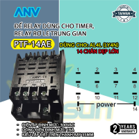 Đế Relay dùng cho timer, relay rơ le trung gian