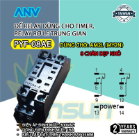 Đế Relay dùng cho timer, relay rơ le trung gian