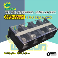 Cầu Đấu Điện Domino 60A.100A.150A.200A Terminal 3P/4P - kiểu Hàn Quốc