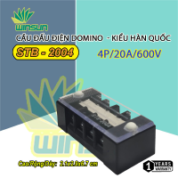 Cầu Đấu Điện Domino 10A 20A 30A (3P~20P) Terminal - kiểu Hàn Quốc