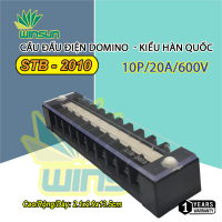 Cầu Đấu Điện Domino 10A 20A 30A (3P~20P) Terminal - kiểu Hàn Quốc