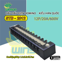 Cầu Đấu Điện Domino 10A 20A 30A (3P~20P) Terminal - kiểu Hàn Quốc
