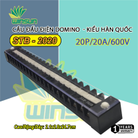Cầu Đấu Điện Domino 10A 20A 30A (3P~20P) Terminal - kiểu Hàn Quốc