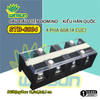 Cầu Đấu Điện Domino 60A.100A.150A.200A Terminal 3P/4P - kiểu Hàn Quốc