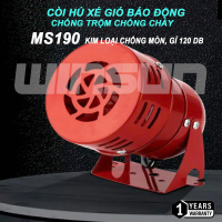 Còi hú xé gió báo động chống trộm chống cháy 220V. BH: 1 năm ( 1 đổi 1 )