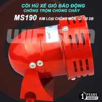 Còi hú xé gió báo động chống trộm chống cháy 220V. BH: 1 năm ( 1 đổi 1 )