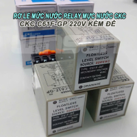 Rơ le mức nước CKC C61F-GP 220V relay mực nước Kèm Đế