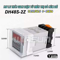 Rơ le thời gian DH48s-2z, Role DH48s-2z bao gồm đế