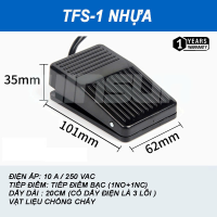 Công Tắc Bàn Đạp TFS-1,TFS-201 công tắc cóc đạp chân