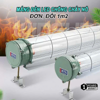 Máng đèn led chống cháy nổ đơn, đôi 1m2 - Máng đèn chống nổ