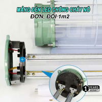 Máng đèn led chống cháy nổ đơn, đôi 1m2 - Máng đèn chống nổ