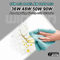 Tấm Led Panel âm trần LED 30x30 30x120 60x60 60x120 Đủ công suất BH: 2 năm(1 Đổi 1)