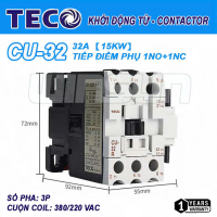 Khởi động từ Contacto TECO CU-11~CU 32