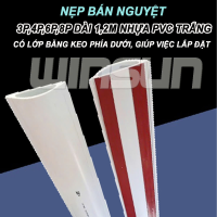 Nẹp bán nguyệt 3P, 4P, 6P, 8P dài 1,2m