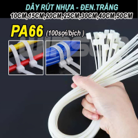 Dây Rút Nhựa 10cm,15cm,20cm,25cm,30cm (100sợi/bịch )Đen.Trắng Rít Nhựa Rút Hàng Dây Rít Hàng