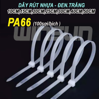 Dây Rút Nhựa 10cm,15cm,20cm,25cm,30cm (100sợi/bịch )Đen.Trắng Rít Nhựa Rút Hàng Dây Rít Hàng