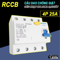 Cầu Dao Chống Giật RCBO đa năng - siêu nhạy 6kA 30mA 0,01giây