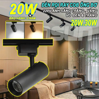          Đèn rọi ray COB ống bơ 20W, 30W BH: 2 năm ( 1 đổi 1 )