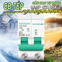 Cầu dao tự động Aptomat Tép TENGEN, MCB, CB Tép