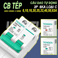 Cầu dao tự động Aptomat Tép TENGEN, MCB, CB Tép