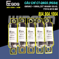Cầu Chì Sứ RGS4 80A 90A100A 690V 