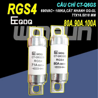 Cầu Chì Sứ RGS4 80A 90A100A 690V 