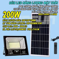 Đèn Led Năng Lượng Mặt Trời Chống Nước IP67 