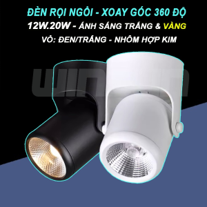 Đèn Rọi ngồi 12W 20W cố định 360° BH: 2 năm ( 1 đổi 1 )