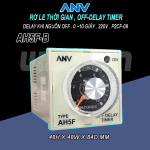 Timer ANV Off-Delay AH5F-B 220VAC