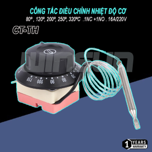 Công tắc điều chỉnh nhiệt độ 80°C.120°C.200°C.250°C cho bếp đun